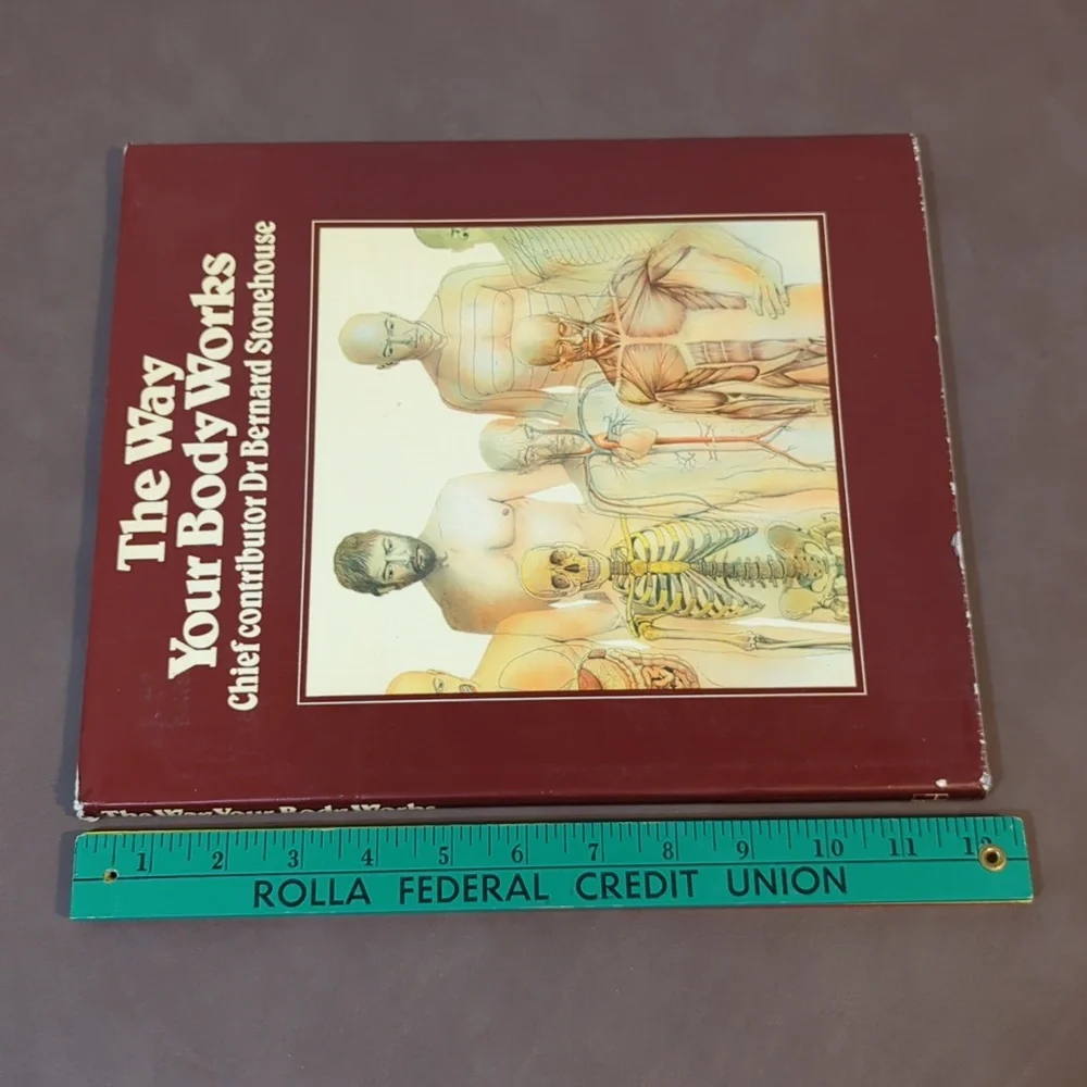 1982 The Way Your Body Works hard cover book Artists House Stonehouse Netherland